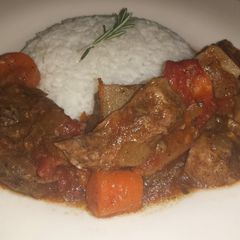 A picture of Azie's beef stew for 2! (Crock pot version).