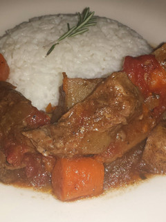 A picture of Azie's beef stew for 2! (Crock pot version).