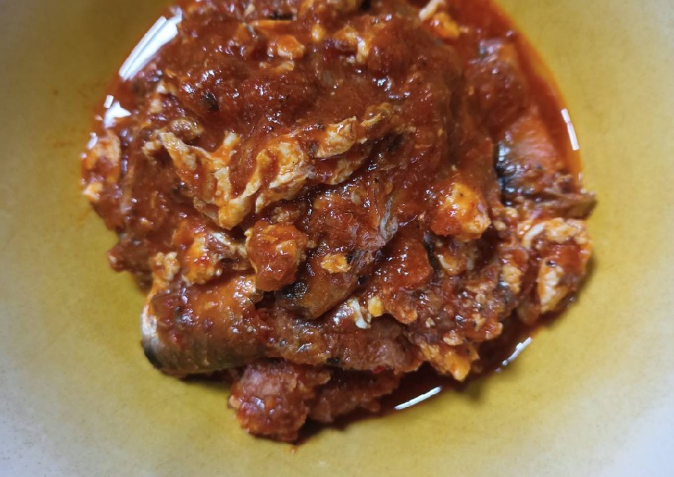 Sarden masak telur