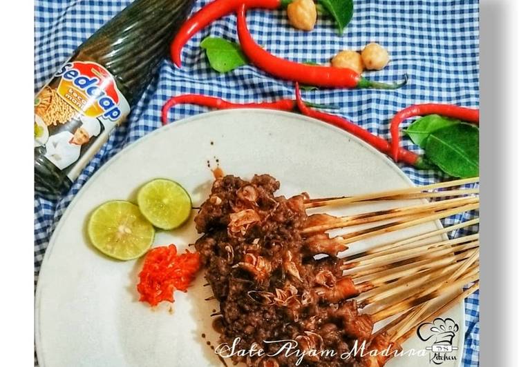 045. (Bumbu kacang) Sate Ayam Madura �?��?��?�