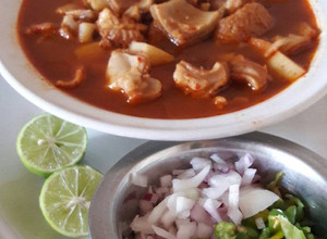 Una foto de Mondongo panza o menudo