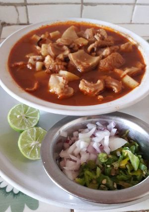 Una foto de Mondongo panza o menudo