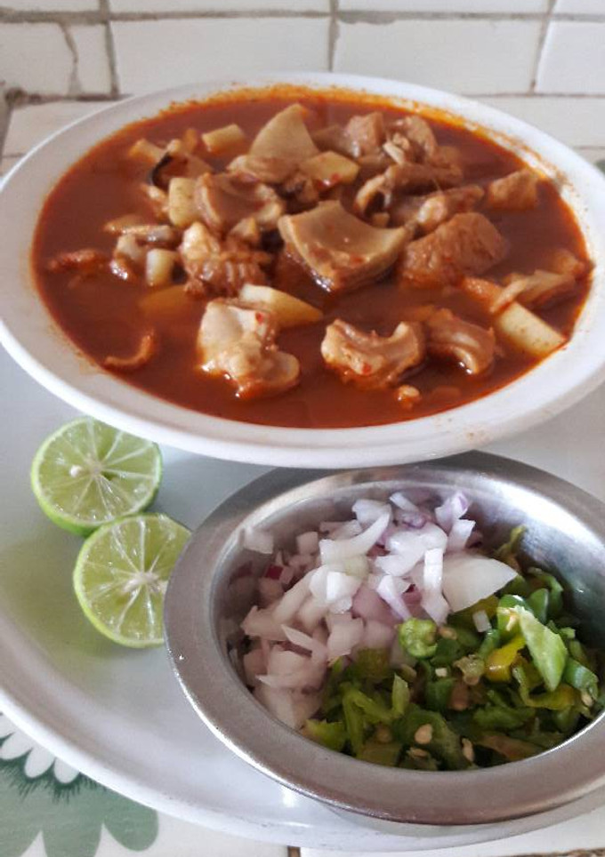 Una foto de Mondongo panza o menudo