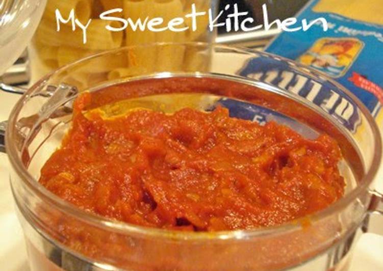Easiest Way to Prepare Recipe of Multi-purpose Tomato Sauce
