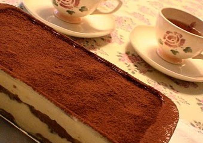 Tiramisu with Yogurt Cream Cheese