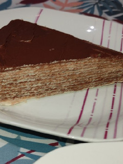 Una foto de Tarta tipo Kit Kat