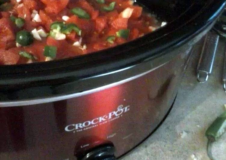 Crockpot pulled pork chili