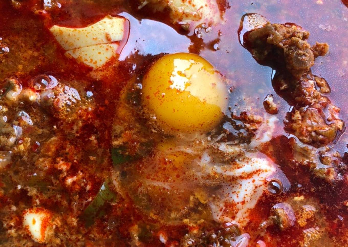 Sundubu Jjigae (Sup Tahu Korea)