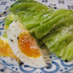 Hot Spring Cabbage Salad A picture of Hot Spring Cabbage Salad.