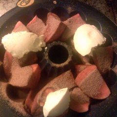 A picture of baked yams.