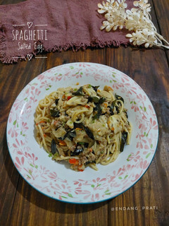 Foto resep Spaghetti Salted Egg
