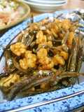 Fragrant Tazukuri - Sweet-savory crunchy tiny sardines