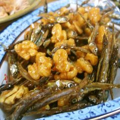 A picture of Fragrant Tazukuri - Sweet-savory crunchy tiny sardines.