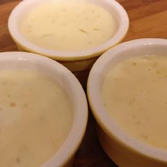 A picture of Lemon and Lime Posset.