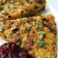 A picture of Vickys Spiced Parsnip Bubble & Squeak GF DF EF SF NF.