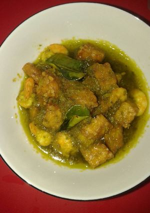 Foto resep Udang masak cabe hijau