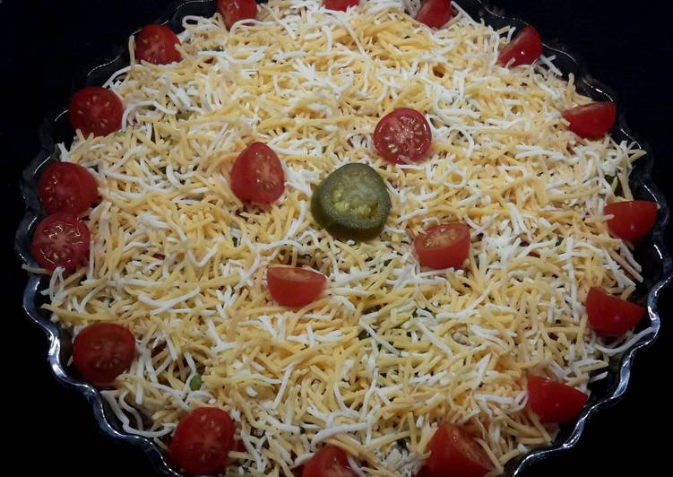 Steps to Make Quick Mexican Dip Appetizer