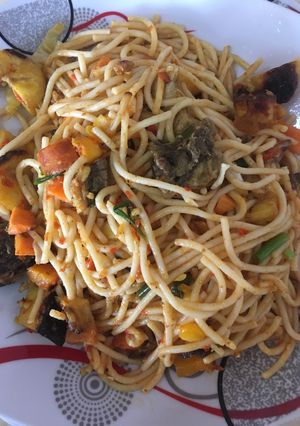 A picture of Tasty pasta.