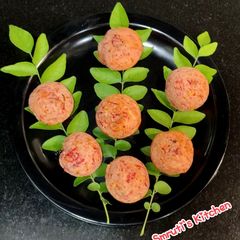 A picture of Beetroot And Suji Appe Recipe.