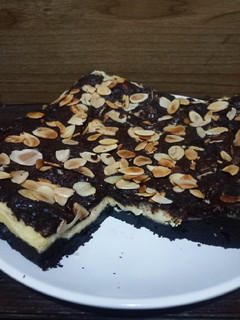 Foto resep Brownies Cream Cheese (No Mixer)