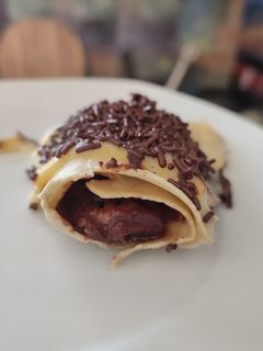 Una foto de Canelones de chocolate