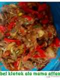 Sambal klotok ala mama affan