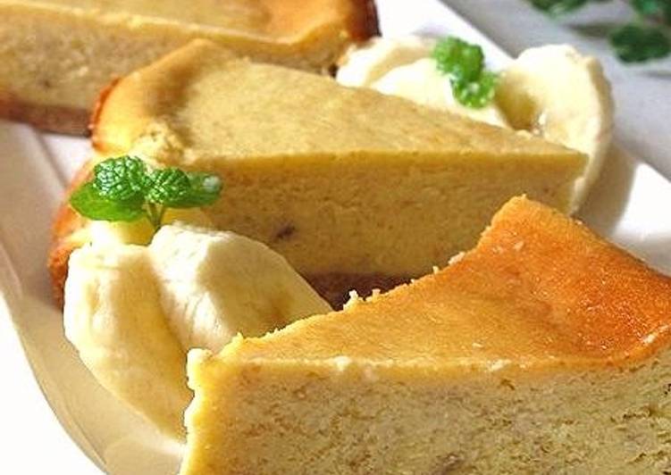 Simple Way to Make Quick Caramel Banana Cheesecake