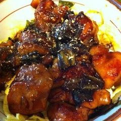 A picture of Chicken Breast Yakitori Rice Bowl.