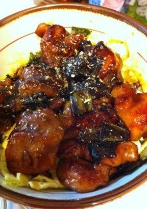 A picture of Chicken Breast Yakitori Rice Bowl.
