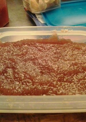 A picture of Membrillo (quince paste).