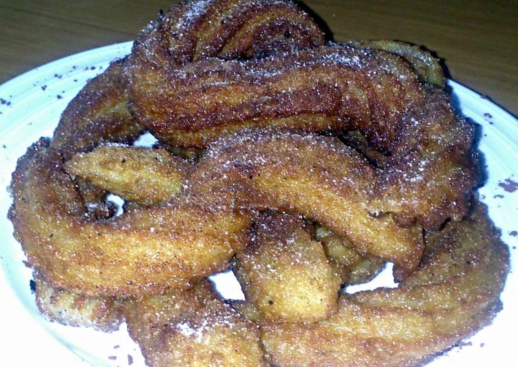 Step-by-Step Guide to Make Super Quick Homemade Sig&#39;s Churros with chocolate sauce