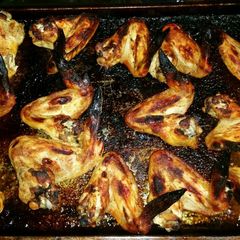 A picture of Worcestershire Baked Wings.