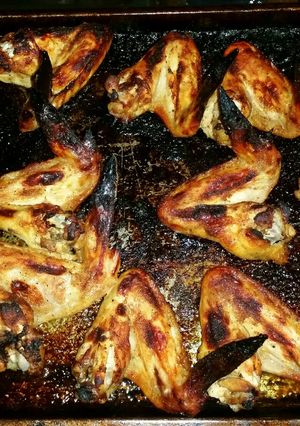 A picture of Worcestershire Baked Wings.