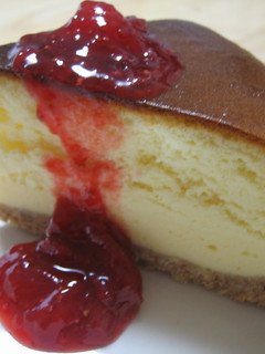 A picture of Airy and Rich Two-Layer Cheesecake.