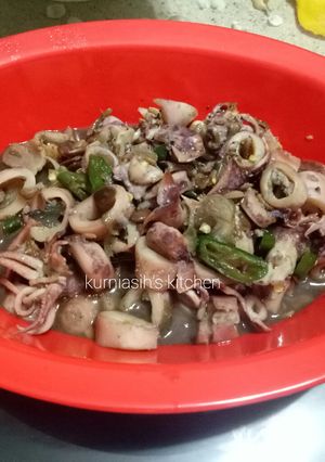 Foto resep Cumi asin tauco