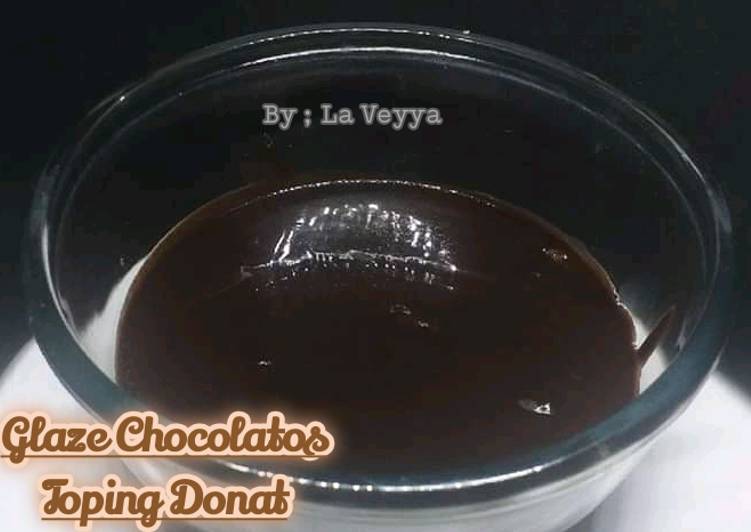 Lagi Viral Resep Glaze Chocolatos Toping Donat yang Enak