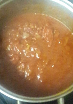 A picture of Tomato sauce.