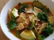 A picture of tomato bouillon cube