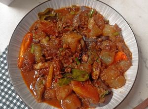 Foto resep Oseng Urat Sapi (Koyor) Nyemek #617