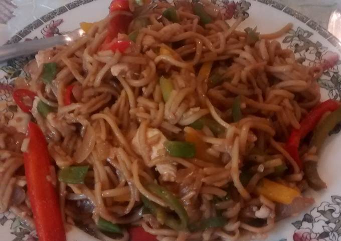 Recipe of Homemade Chilli beef stirfry