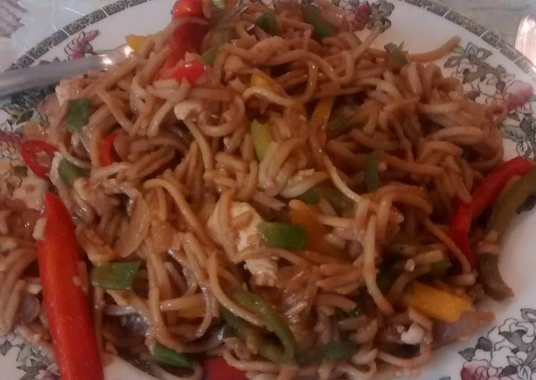 Recipe of Super Quick Homemade Chilli beef stirfry