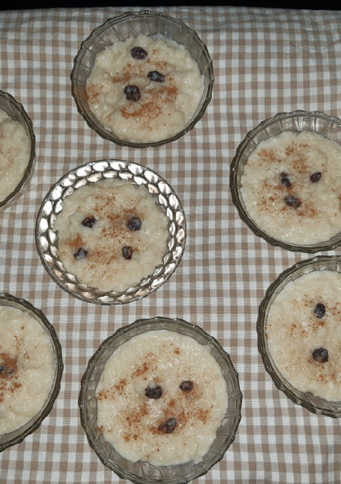 Una foto de Rice Puding