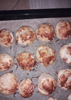 Sajtos pogácsa recept fotója