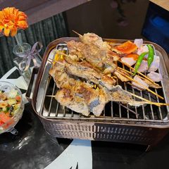 A picture of Chicken hazari kabab.