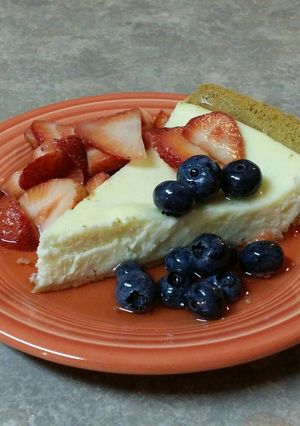 A picture of Easy Peasy Cheesecake.