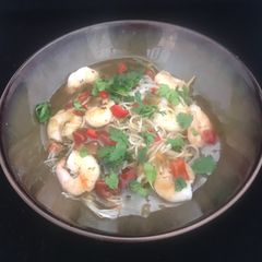 Vietnamese Prawn Pho A picture of Vietnamese Prawn Pho.