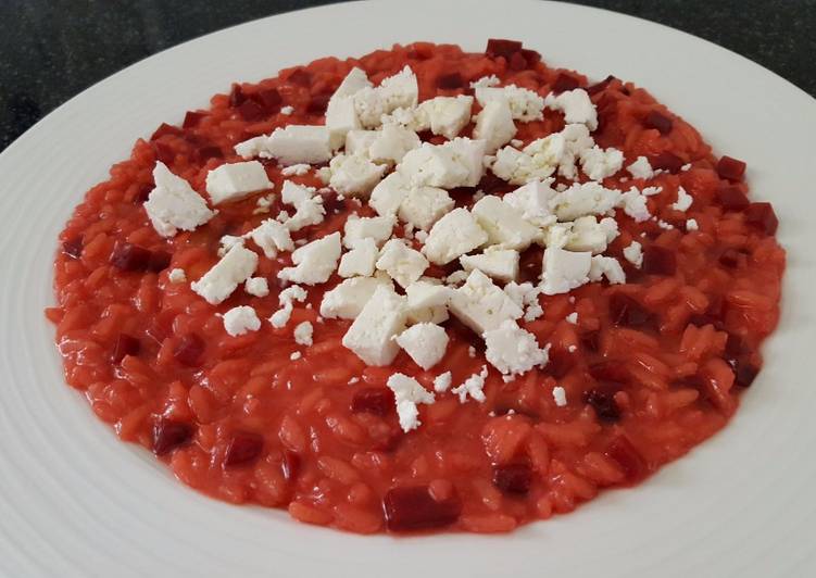 Recipe of Quick Beetroot risotto
