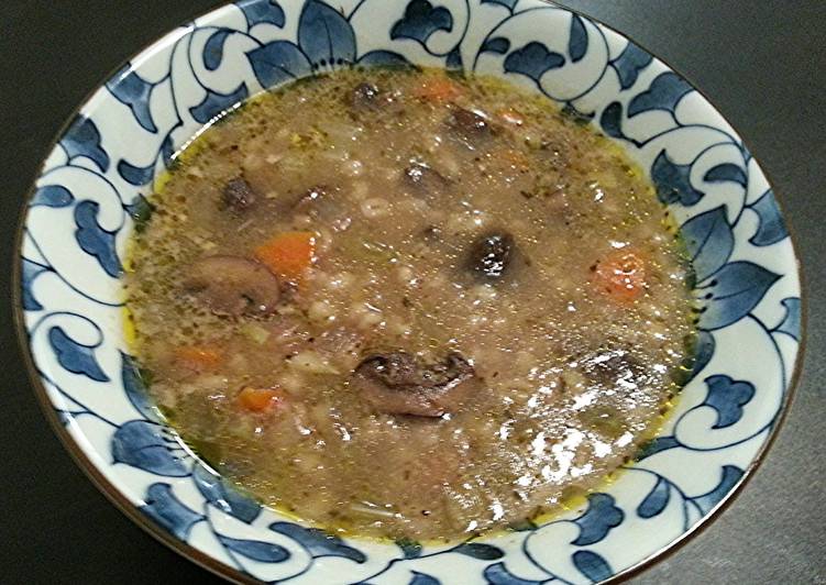 Steps to Make Any-night-of-the-week Hearty Vegetable Barley Soup
