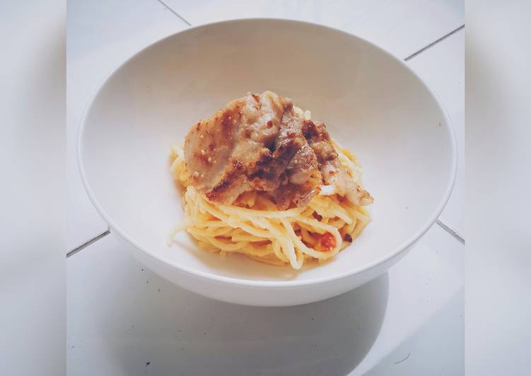 Recipe of Homemade Chicken Carbonara