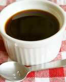 Slightly Bitter Caramel Sauce Made Easily in the Microwave